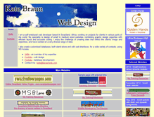 Tablet Screenshot of kbraunweb.com